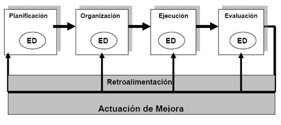 Cadena de  proceso de la  Evaluaci�n del Desempe�o
