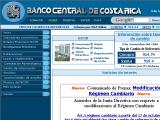 Banco Central de Costa Rica :: 
