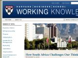 HBS Working Knowledge :: Coleccion de informacion de vanguardia sobre gerencia, para mantener al lector al dia sobre el cambiante ambiente de negocios. La informacion refleja el capital intelectual de la escuela de negocios de Harvard, asi como de lideres de todo el mundo.
