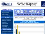 C�mara de Exportadores de Santa Cruz - CADEX :: Agrupa a todas las personas y empresas dedicadas a la actividad exportadora de bienes y/o servicios, establecidas en el departamento de Santa Cruz