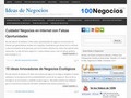 100Negocios.com :: Blog en espa�ol de ideas y oportunidades de negocios