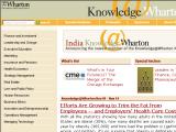 Knowledge @ Wharton :: Revista en linea quincenal publicada por la escuela de negocios Wharton, con ideas, investigacion e informacion de varias fuentes